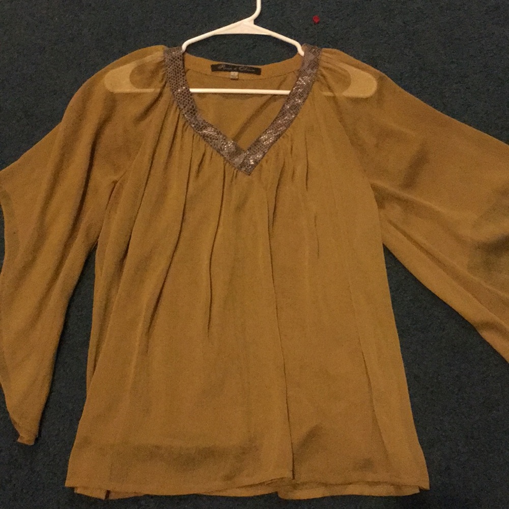 Sheer blouse